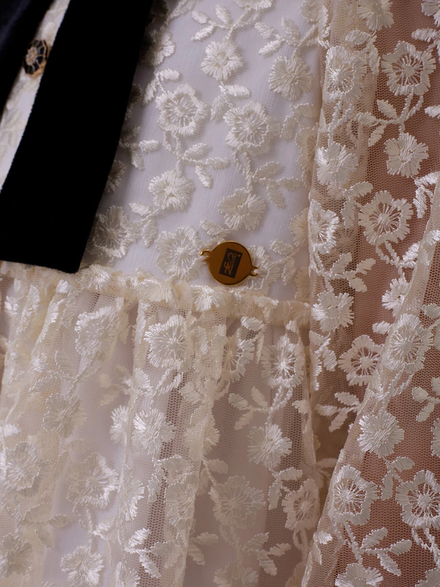 Платье Diamond Aleksa из гипюра