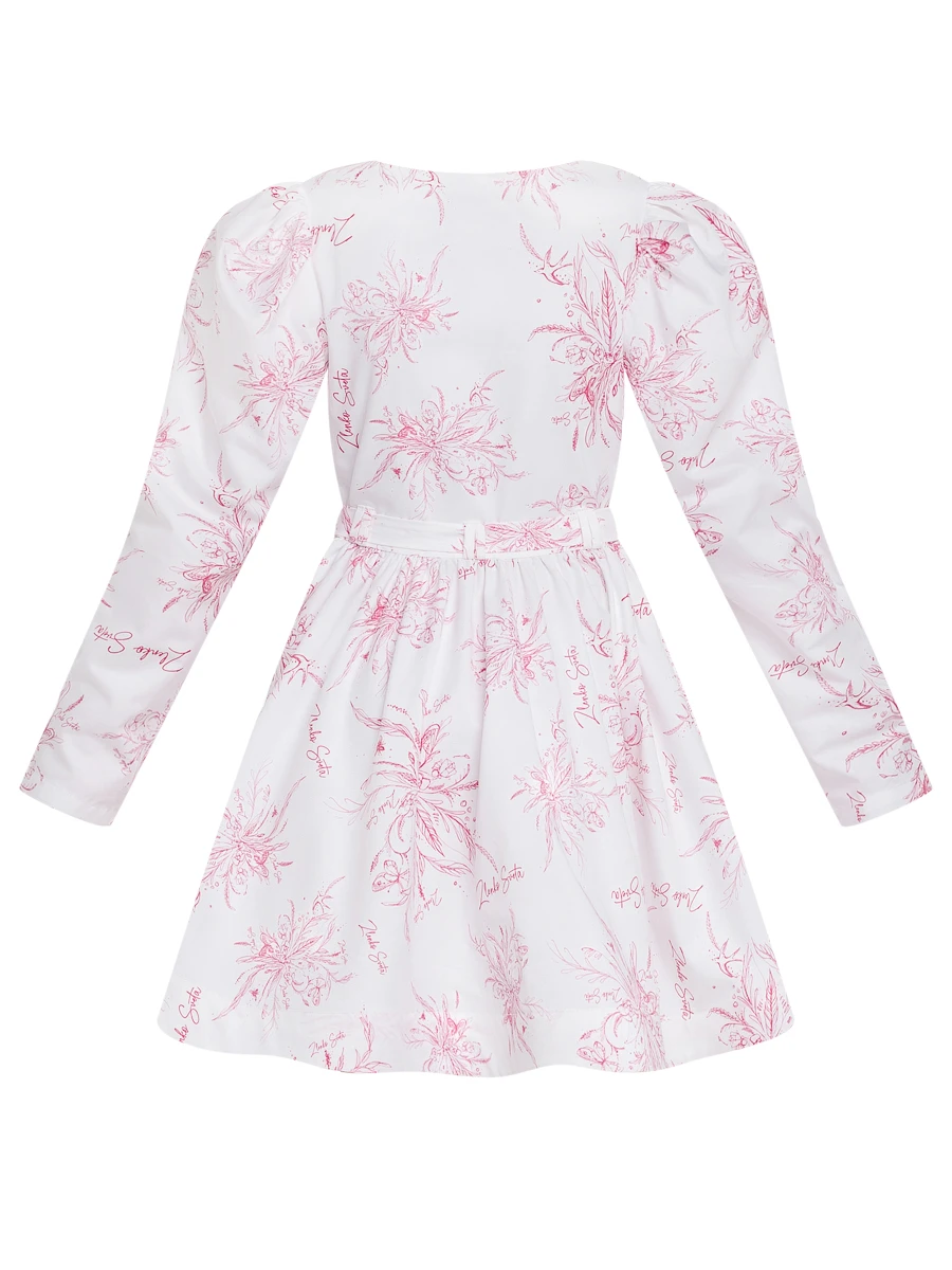 Платье из сатина