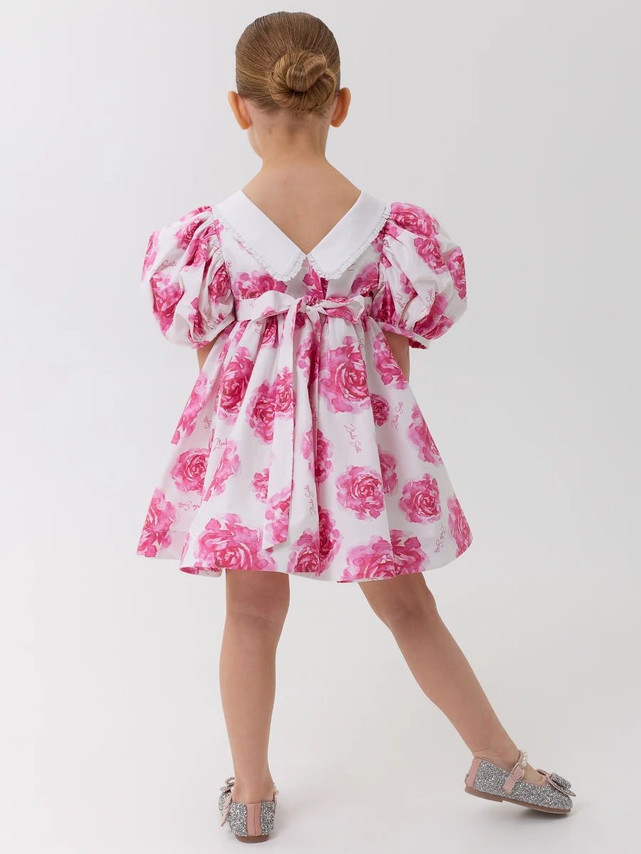 Платье из сатина