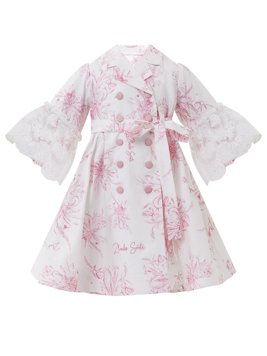 Платье из сатина