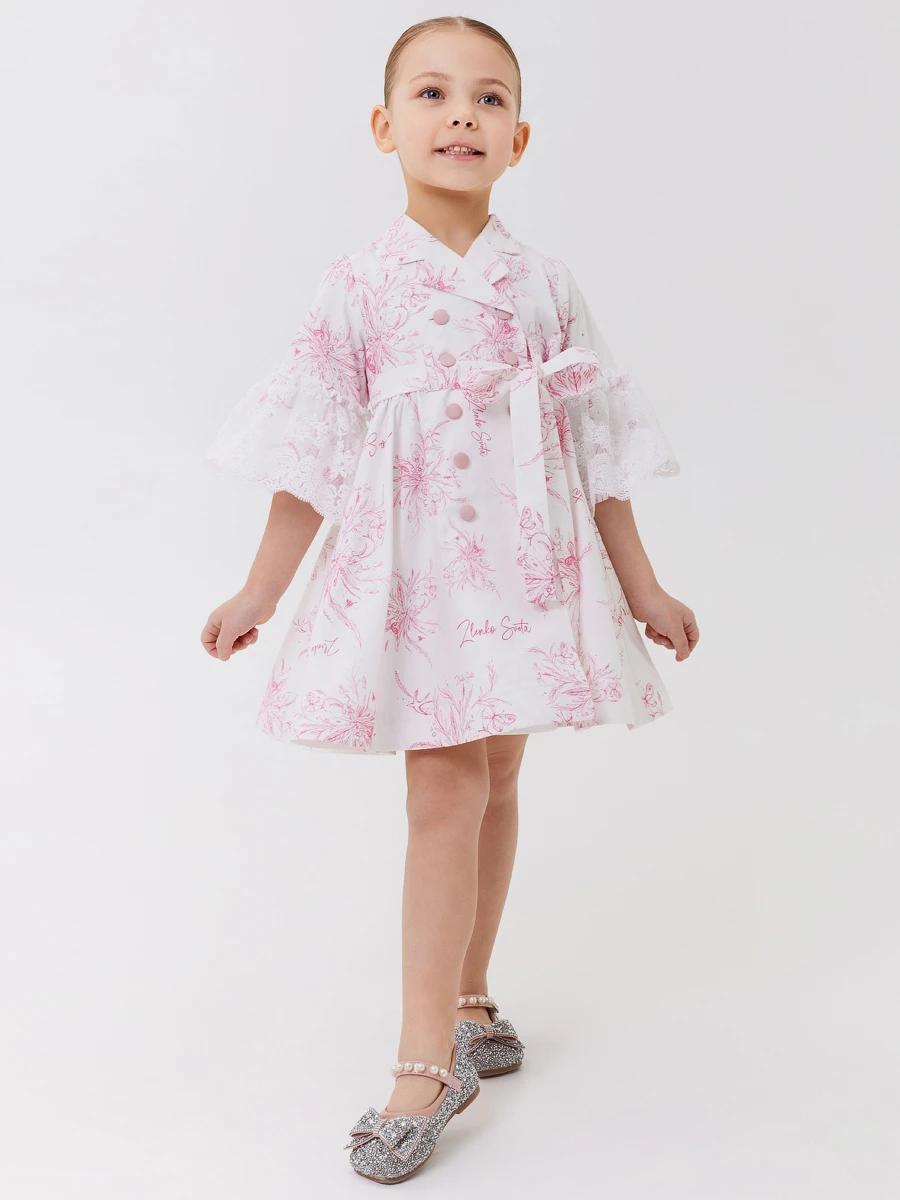 Платье из сатина