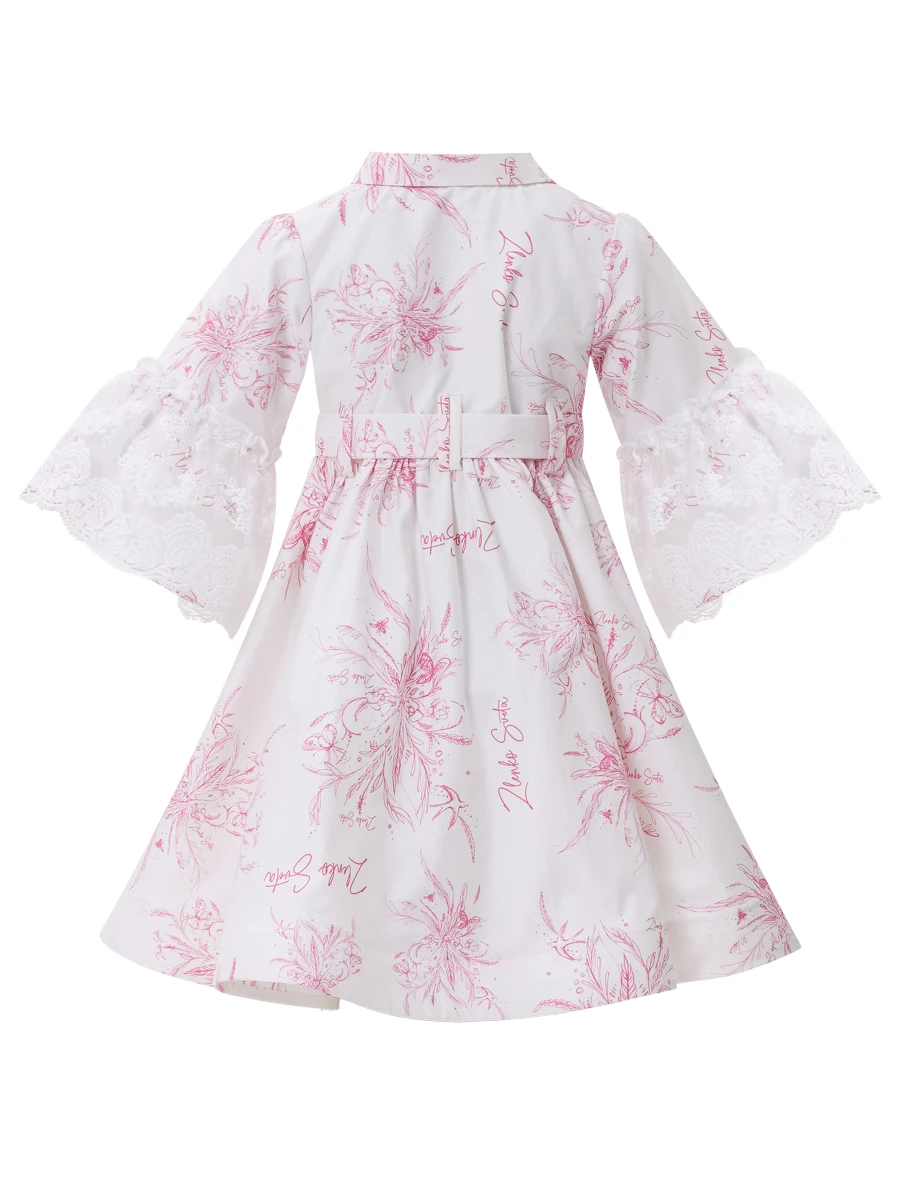 Платье из сатина