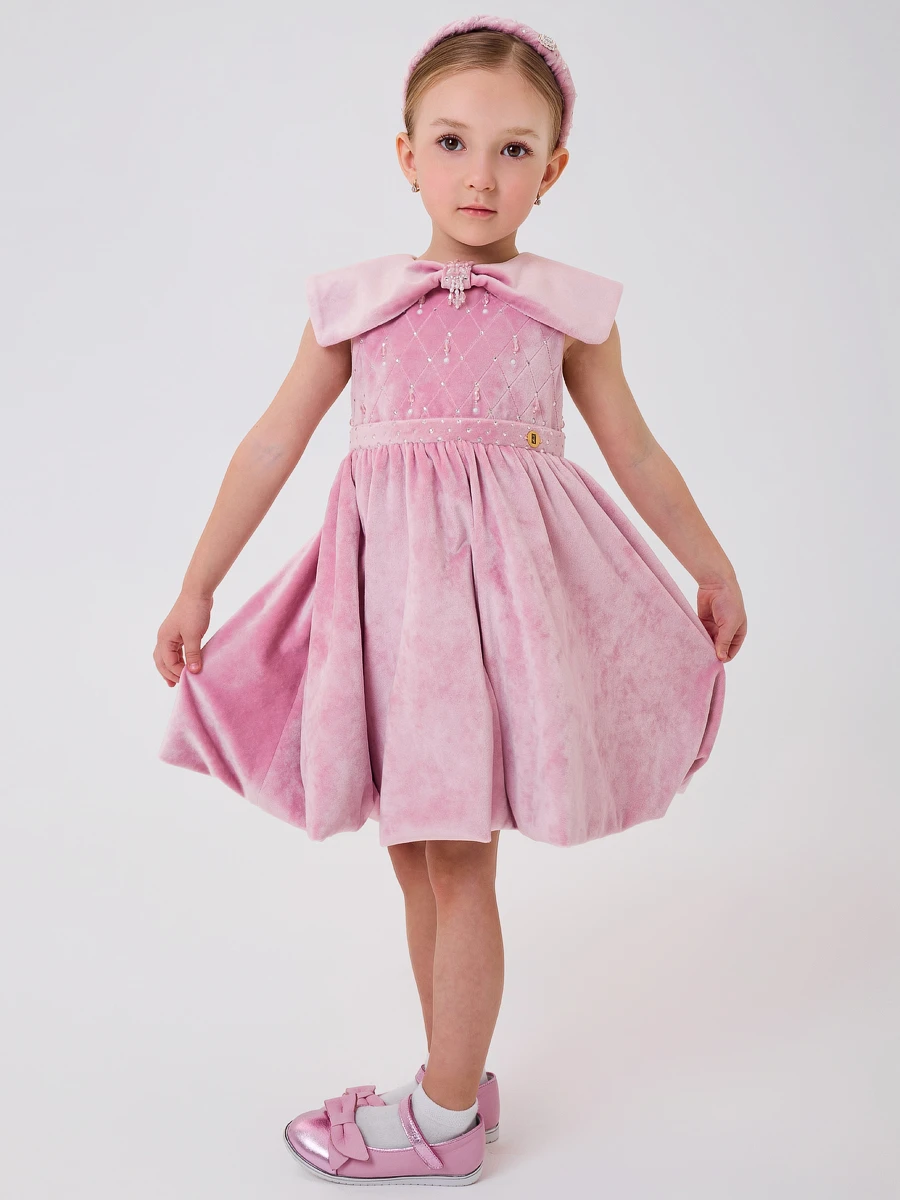 Платье велюровое