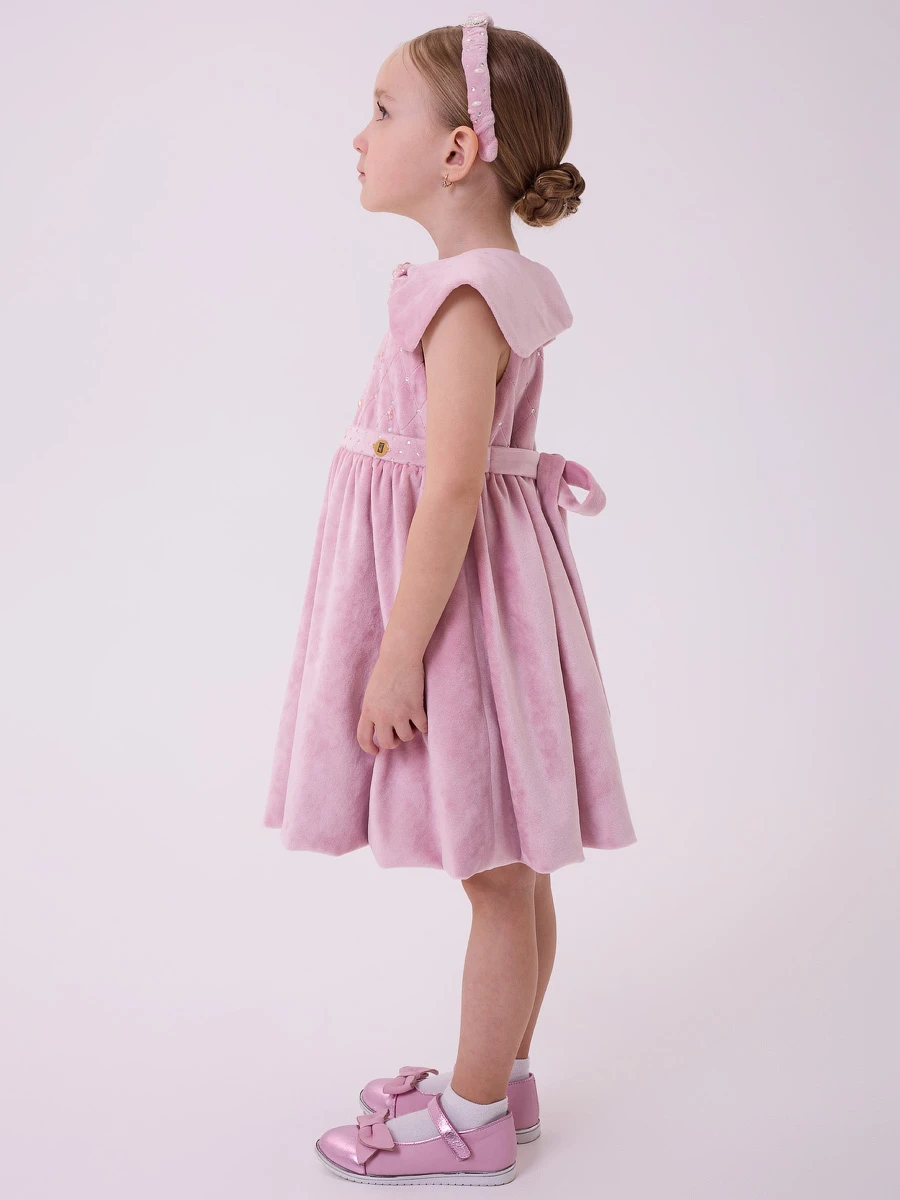 Платье велюровое