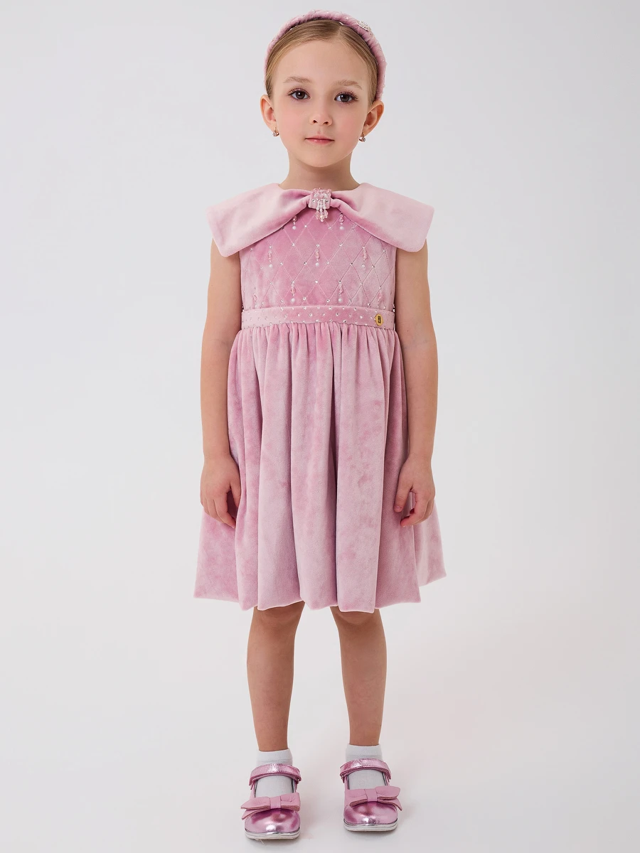 Платье велюровое