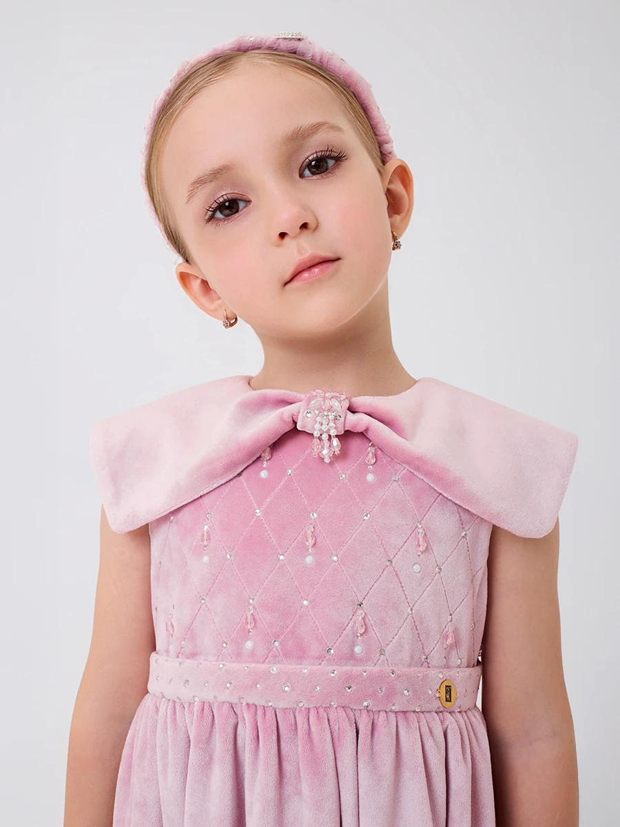 Платье велюровое