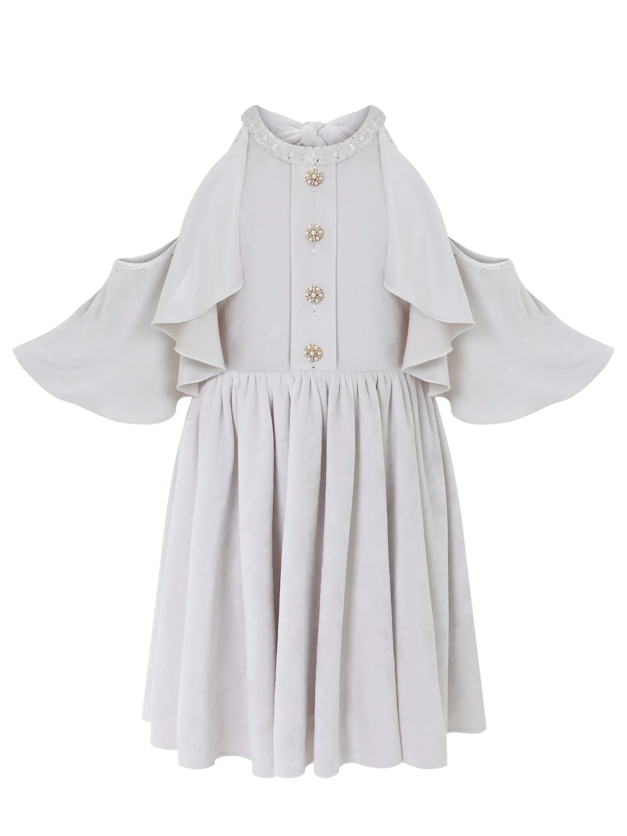 Платье велюровое