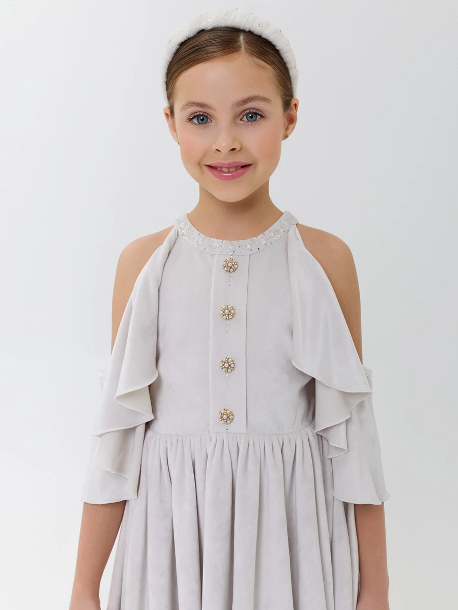 Платье велюровое