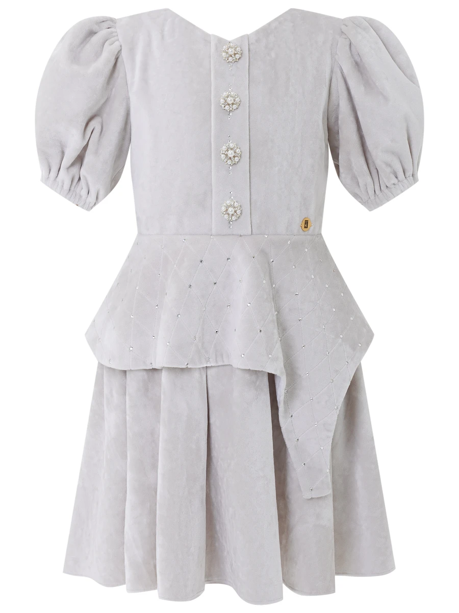 Платье велюровое