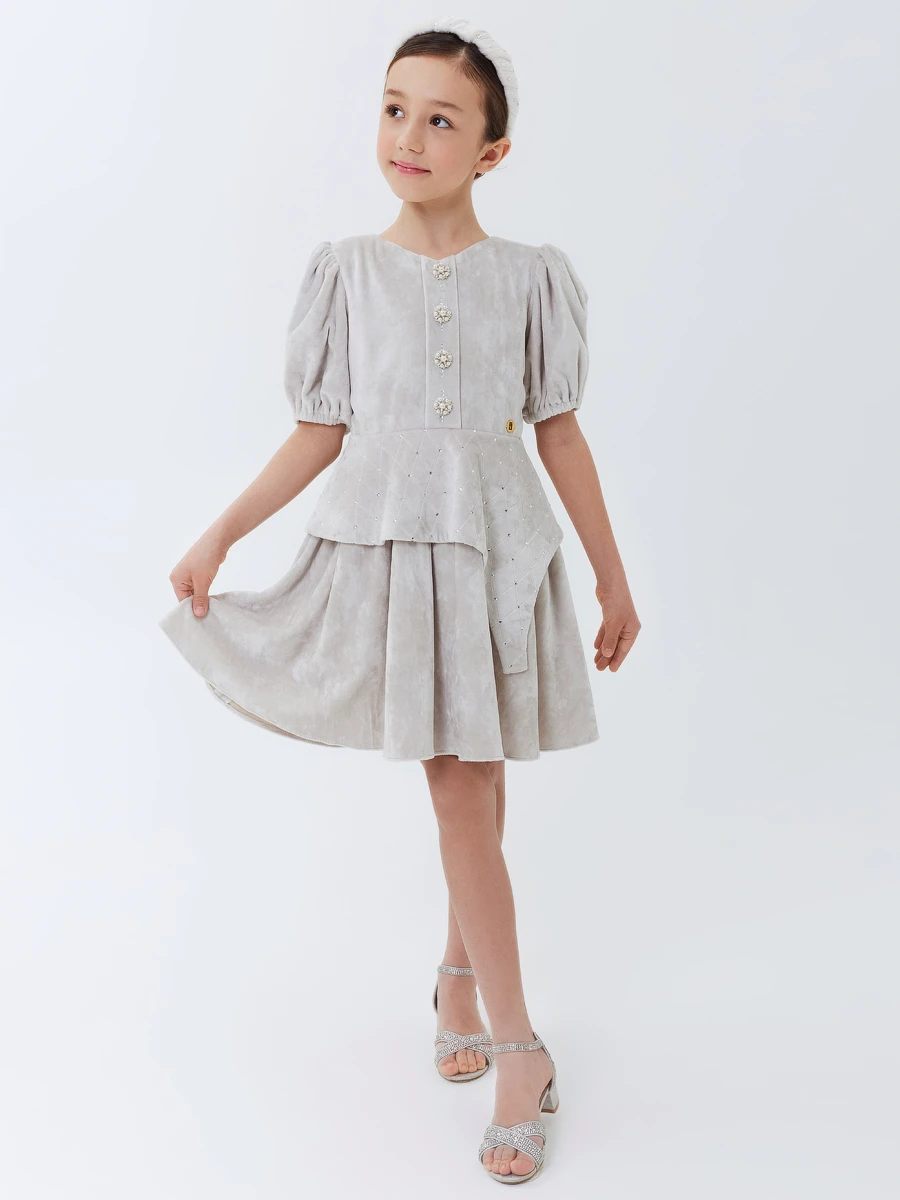 Платье велюровое