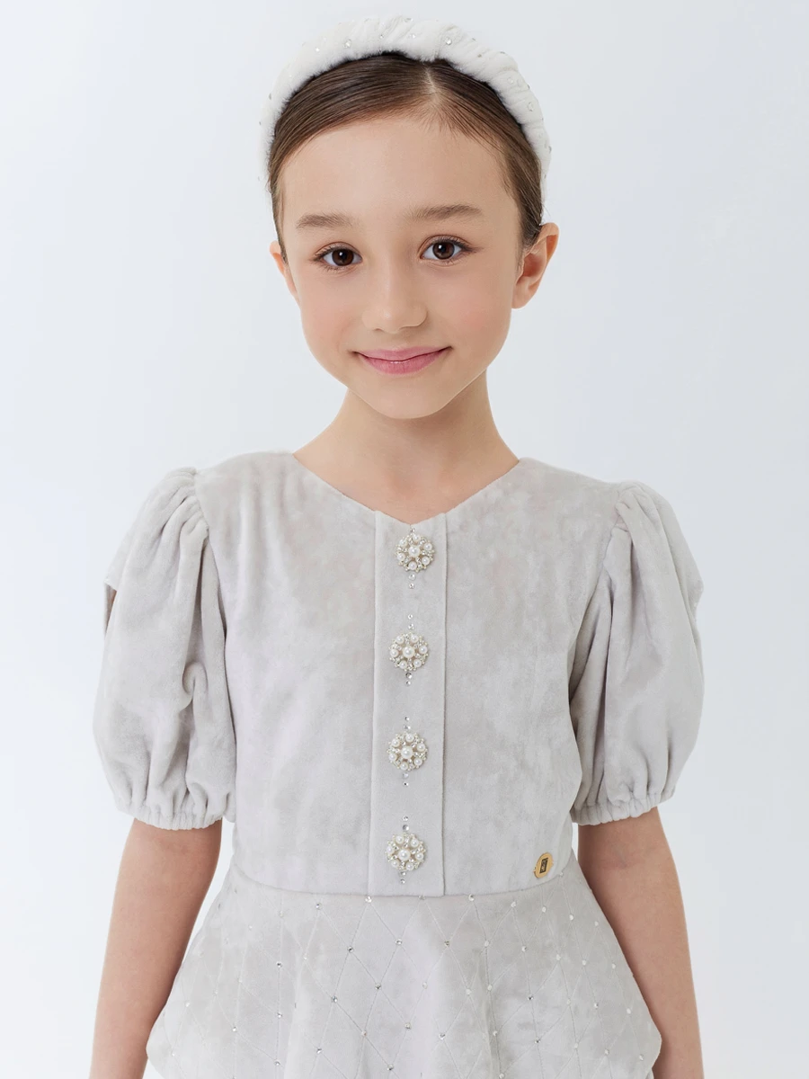 Платье велюровое