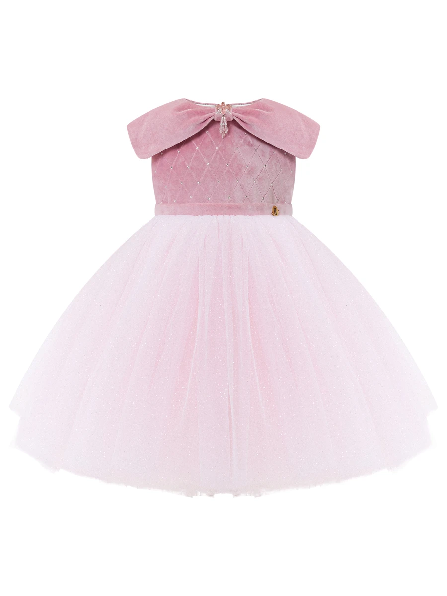 Платье комбинированное