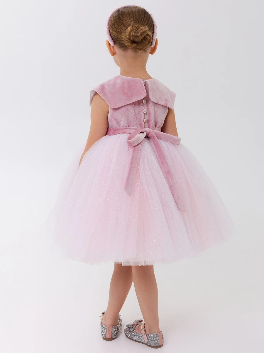 Платье комбинированное