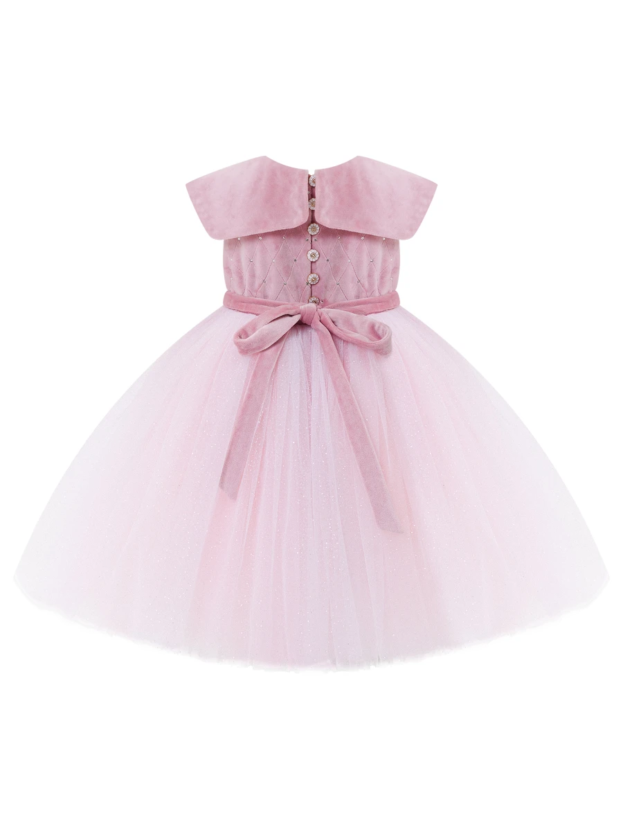 Платье комбинированное