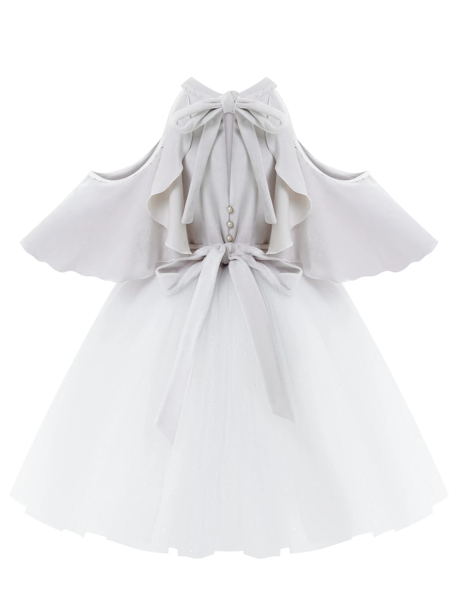 Платье комбинированное