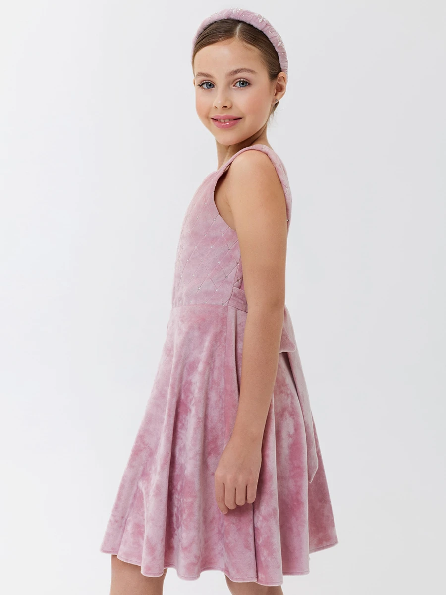 Платье велюровое