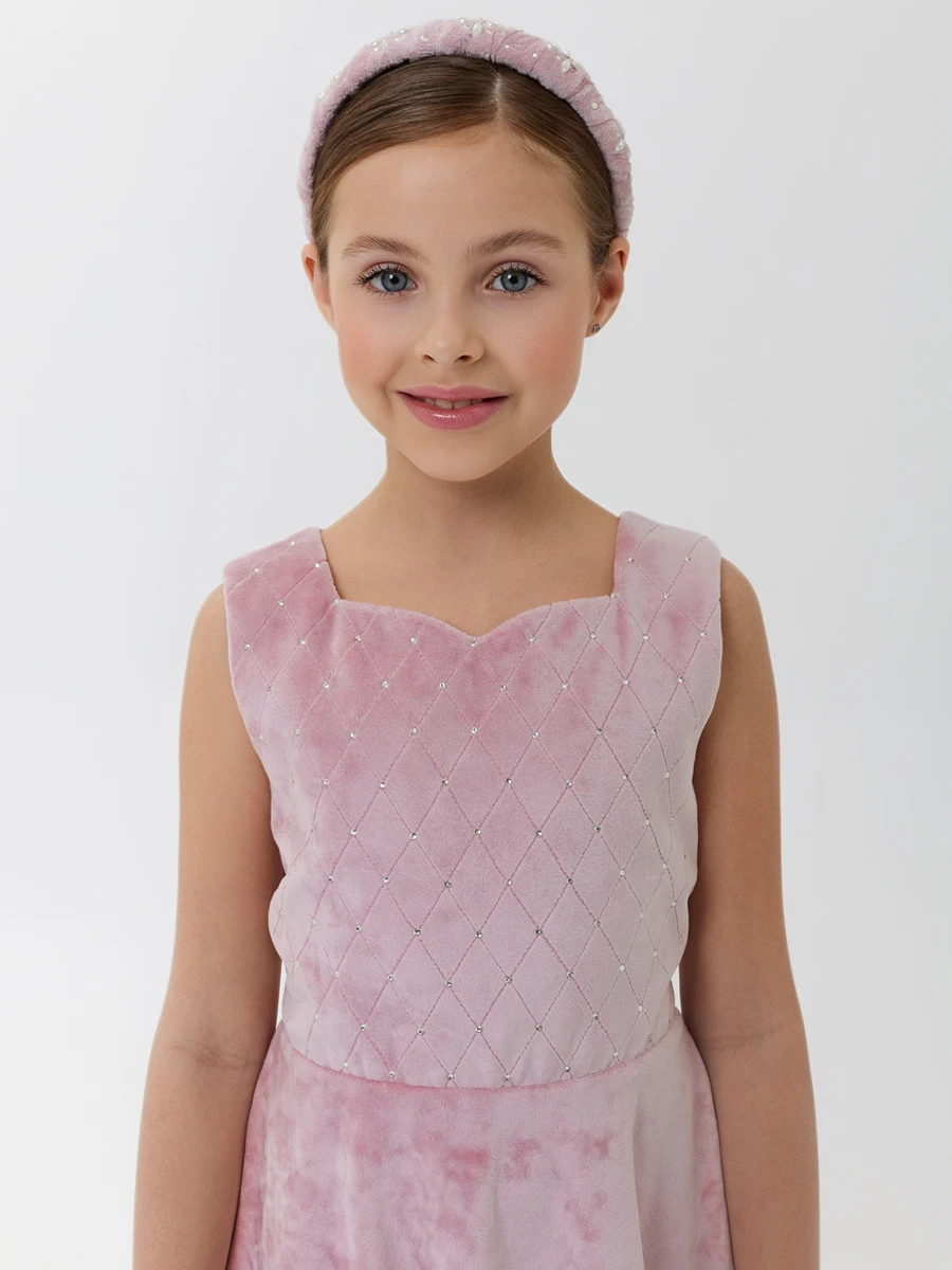 Платье велюровое