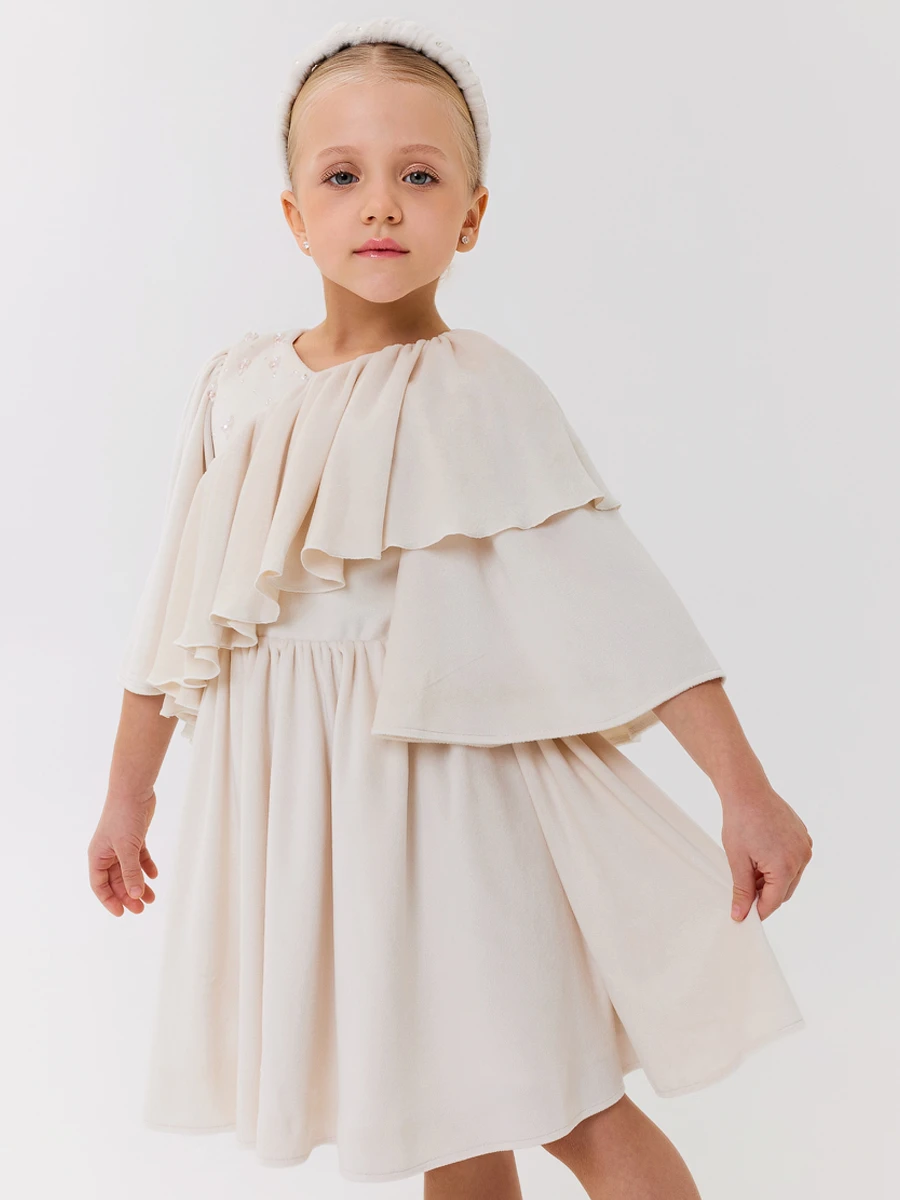 Платье велюровое