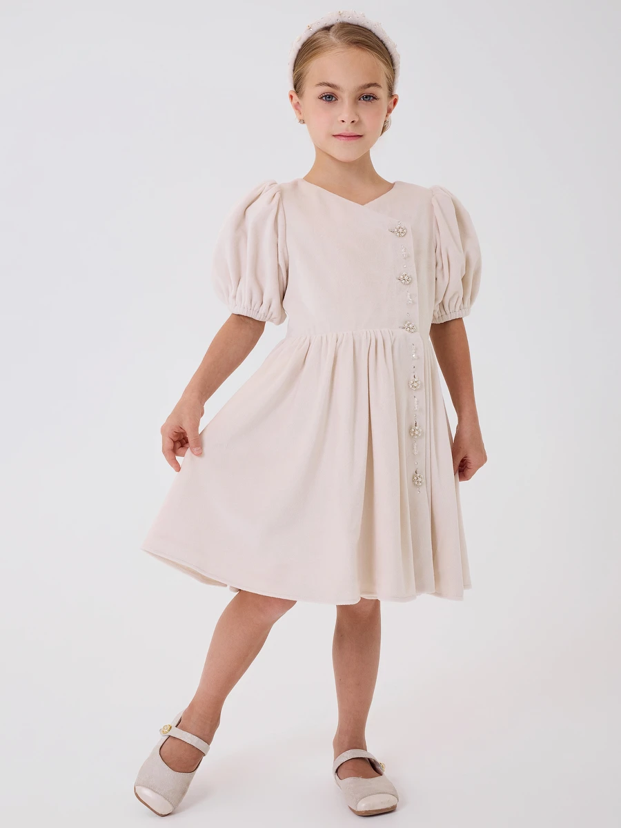 Платье велюровое