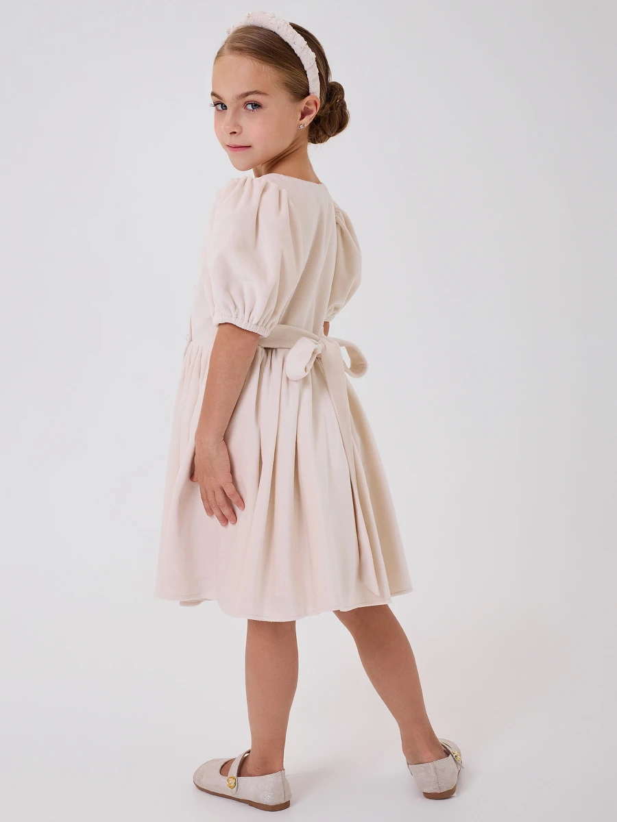 Платье велюровое