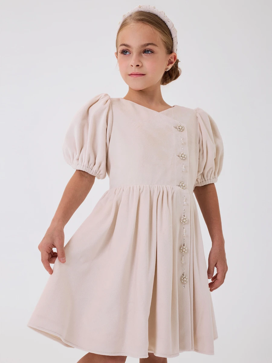 Платье велюровое