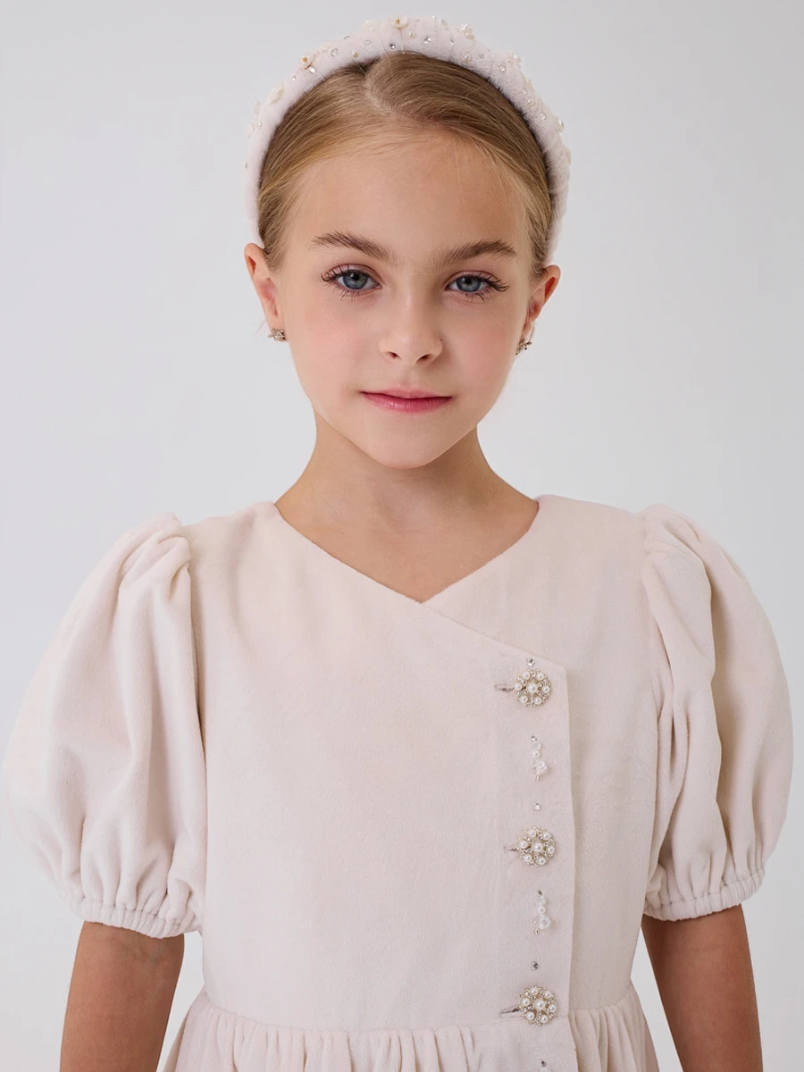 Платье велюровое