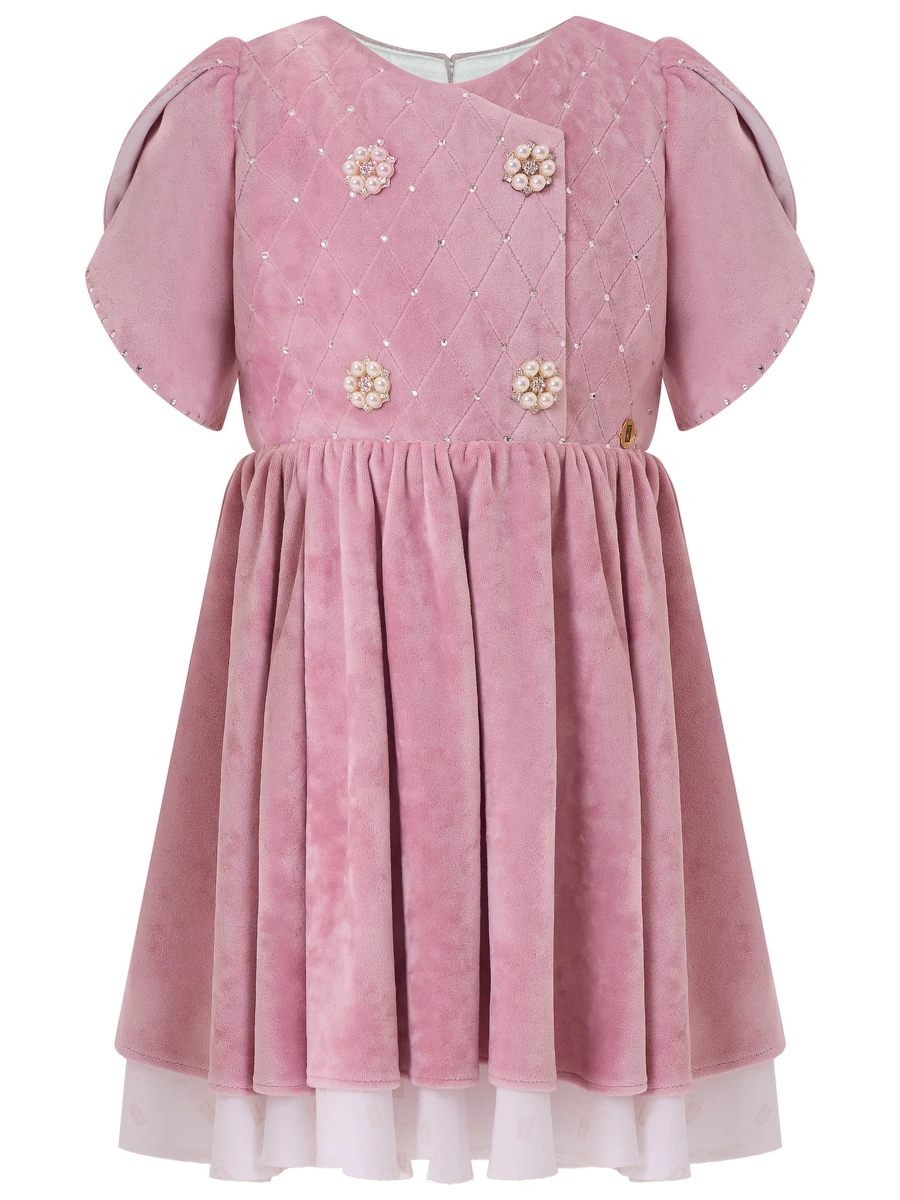 Платье велюровое