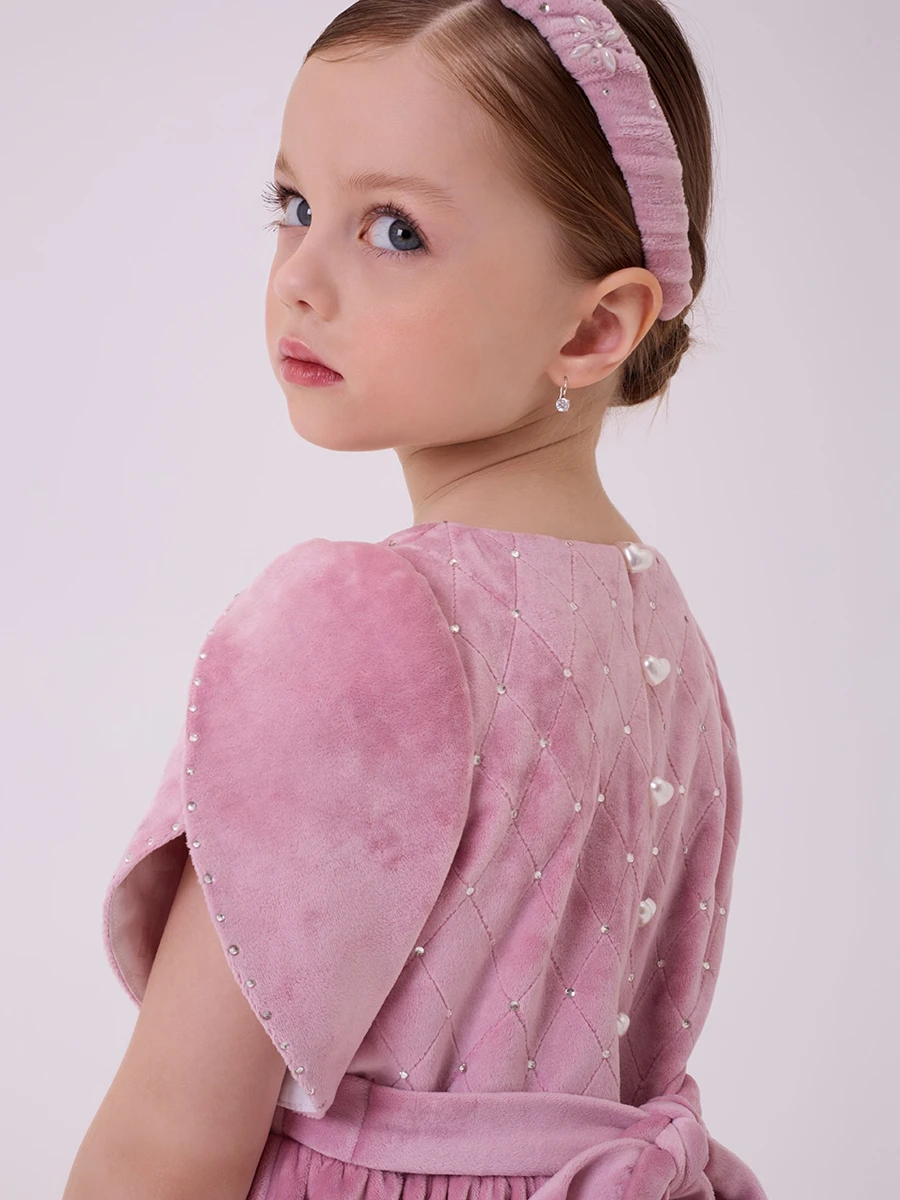 Платье велюровое