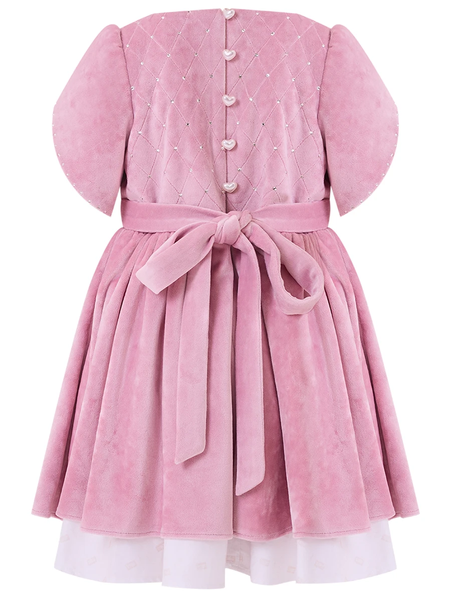 Платье велюровое