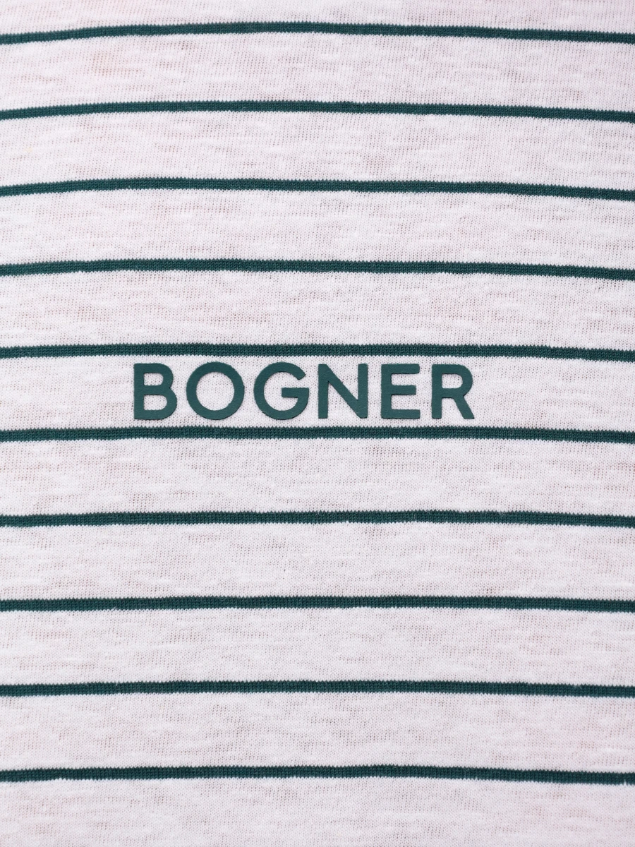 Футболка из хлопка и льна Kosmo