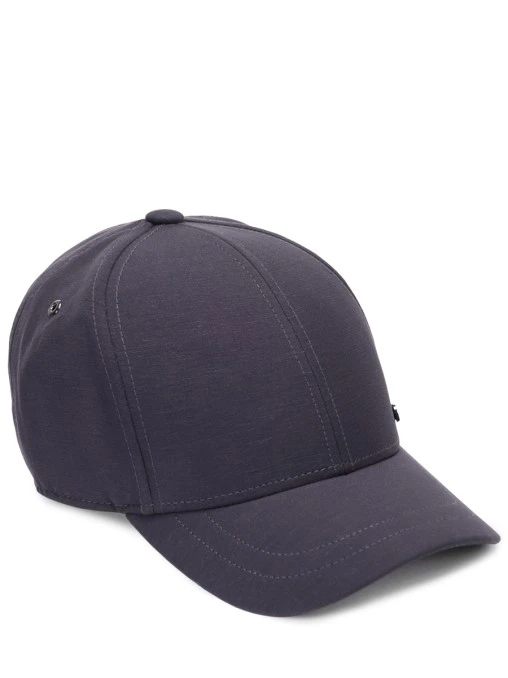 Бейсболка из вискозы и льна Mats BOGNER