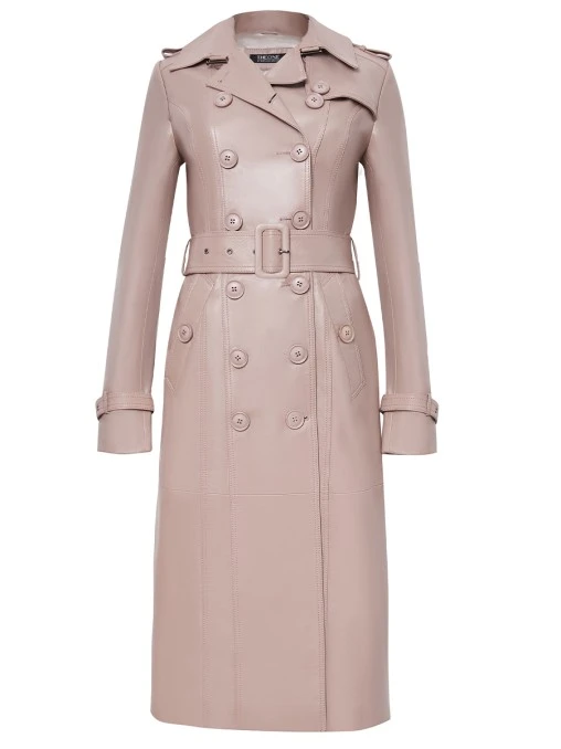 Тренч OPIUM кожаный THEONE BY SVETLANA ERMAK