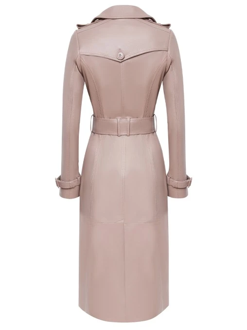 Тренч OPIUM кожаный THEONE BY SVETLANA ERMAK