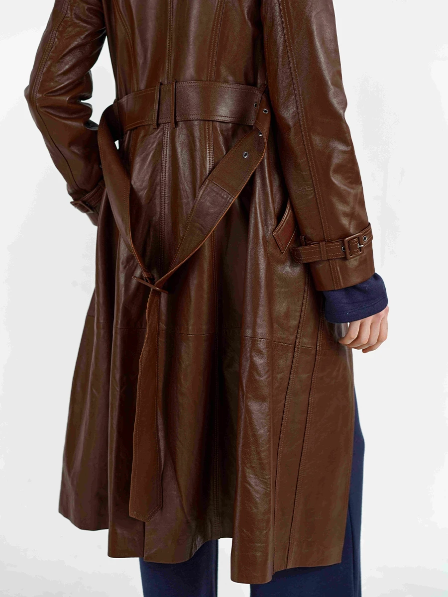 Тренч OPIUM кожаный