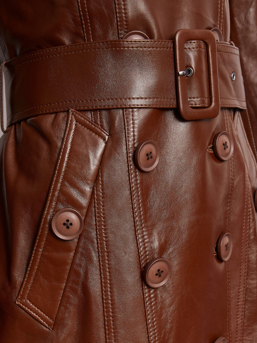 Тренч OPIUM кожаный