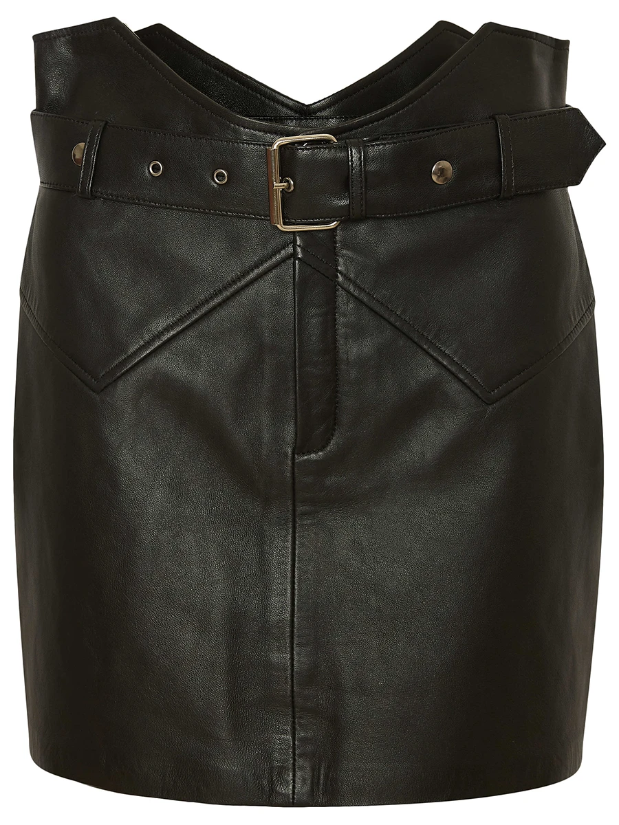 Юбка HARNESS кожаная