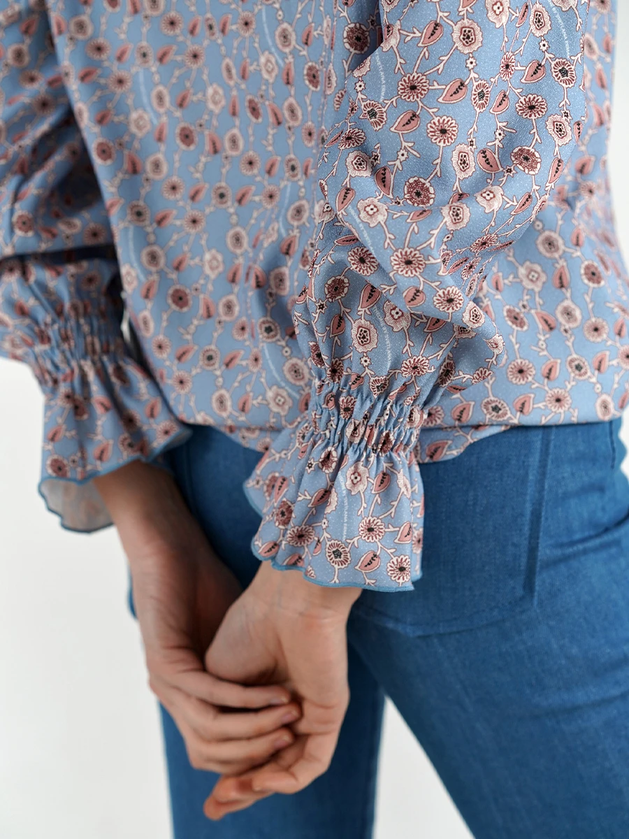 Блуза FRILL из вискозы