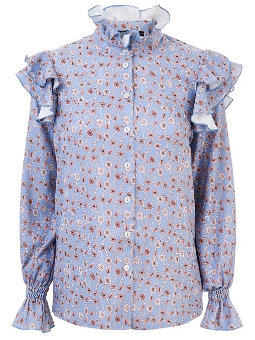 Блуза FRILL из вискозы THEONE BY SVETLANA ERMAK