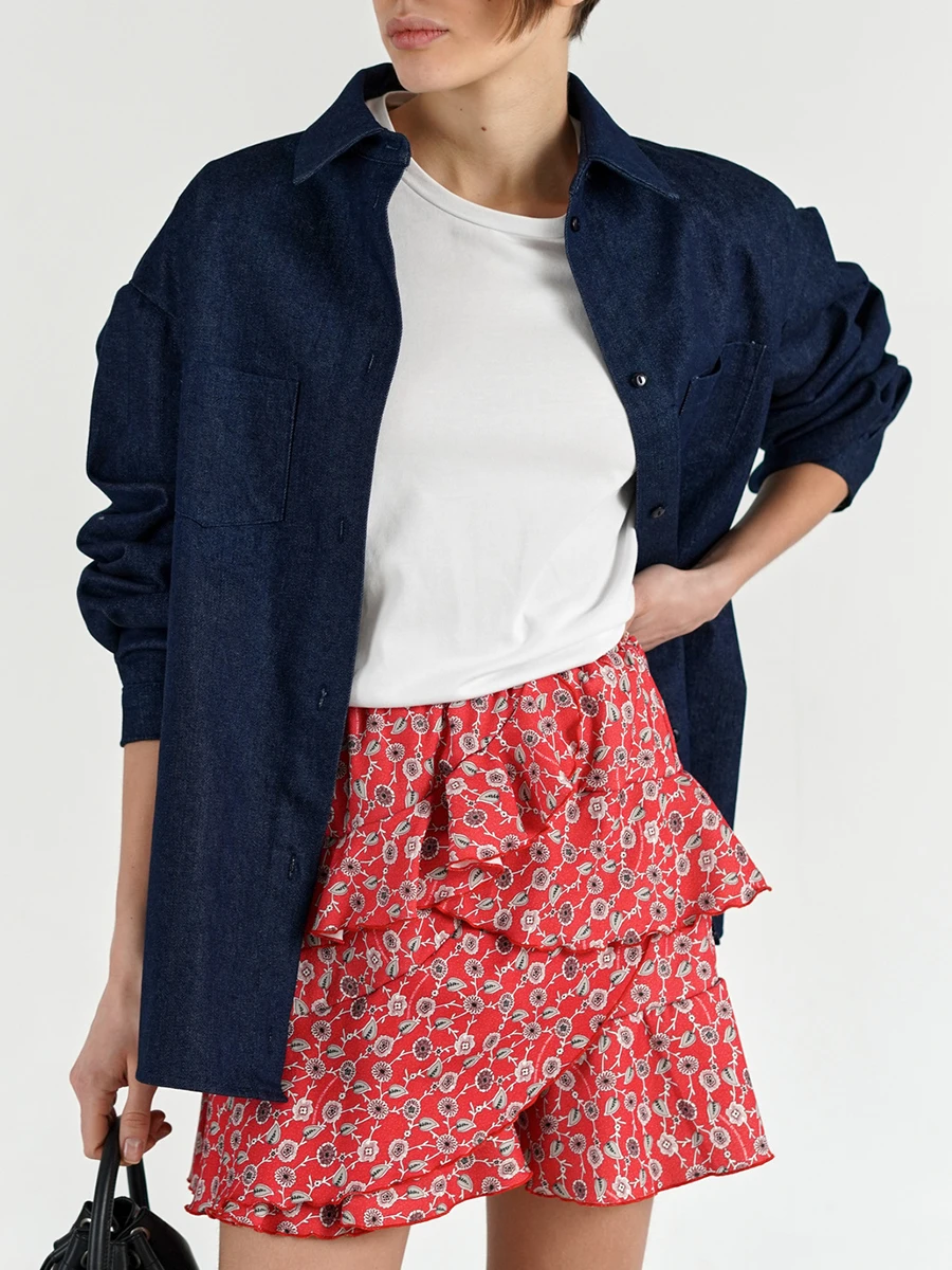 Юбка FRILL из вискозы