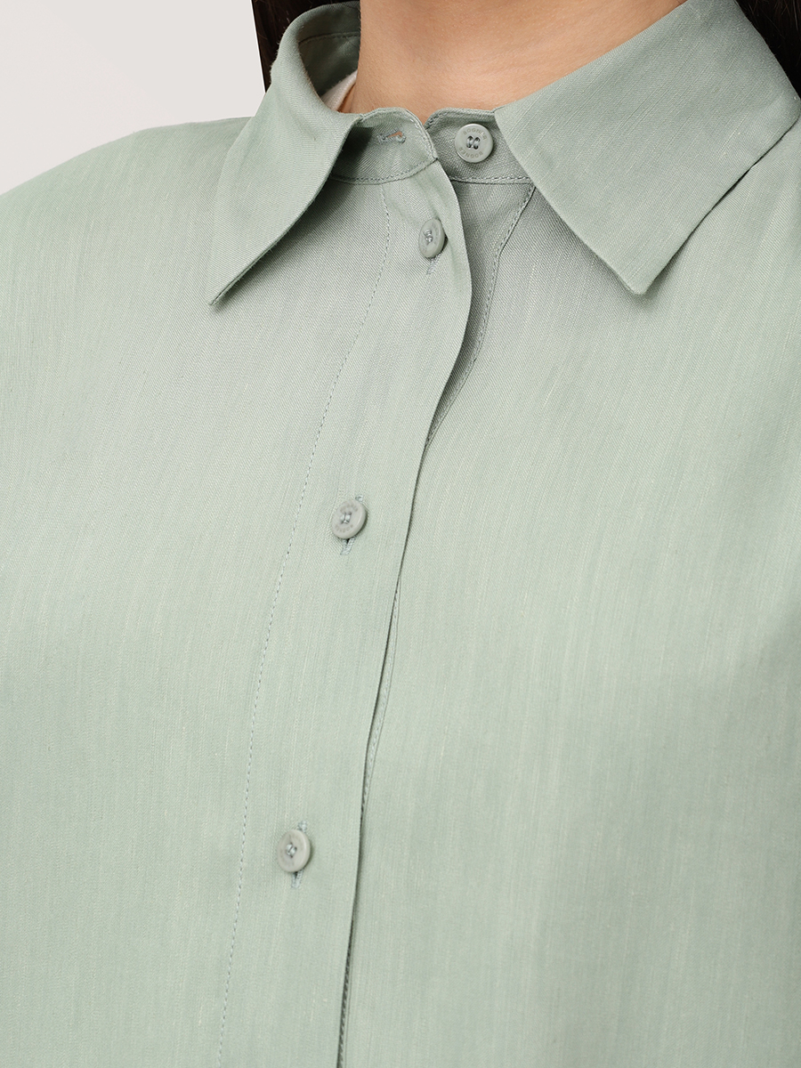 Рубашка изо льна и вискозы Rosalie