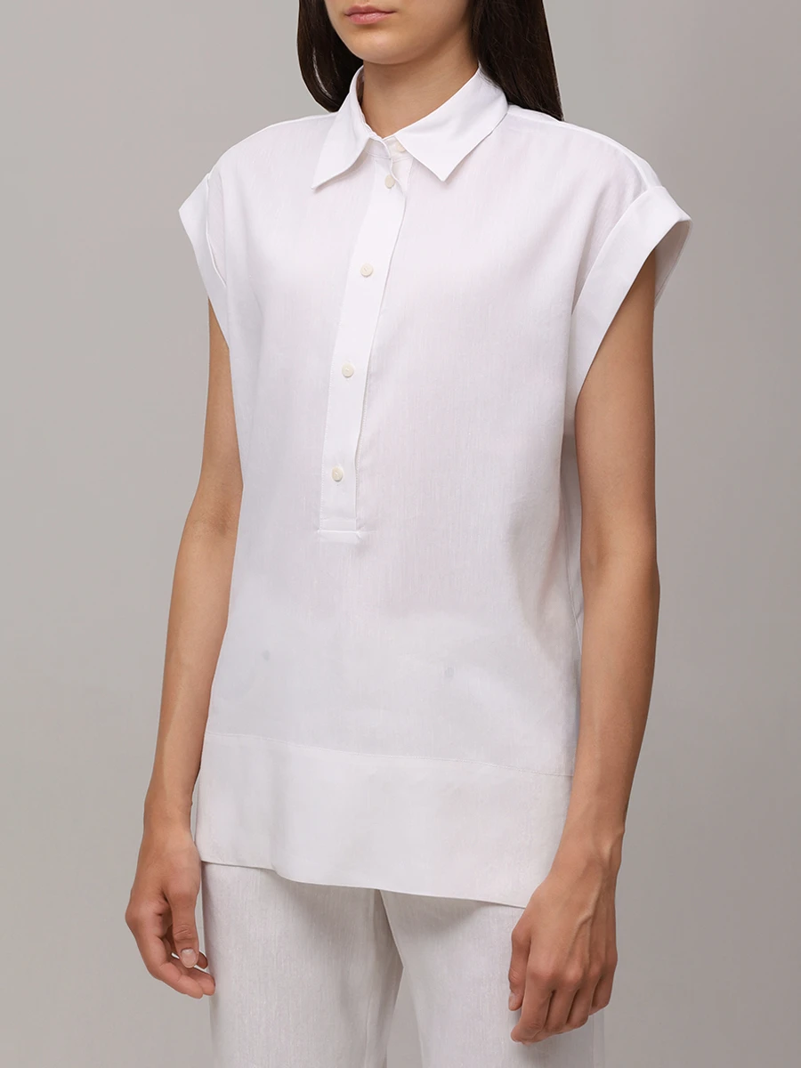 Рубашка изо льна и вискозы Rosalie