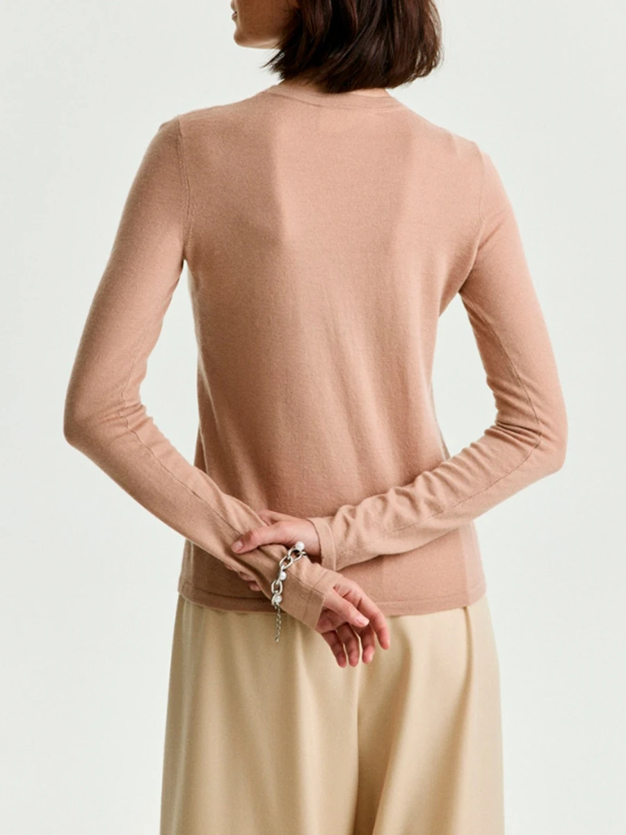 Лонгслив шерстяной