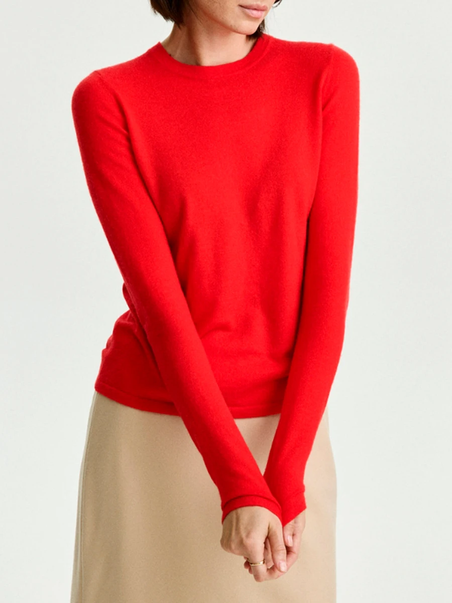 Лонгслив шерстяной