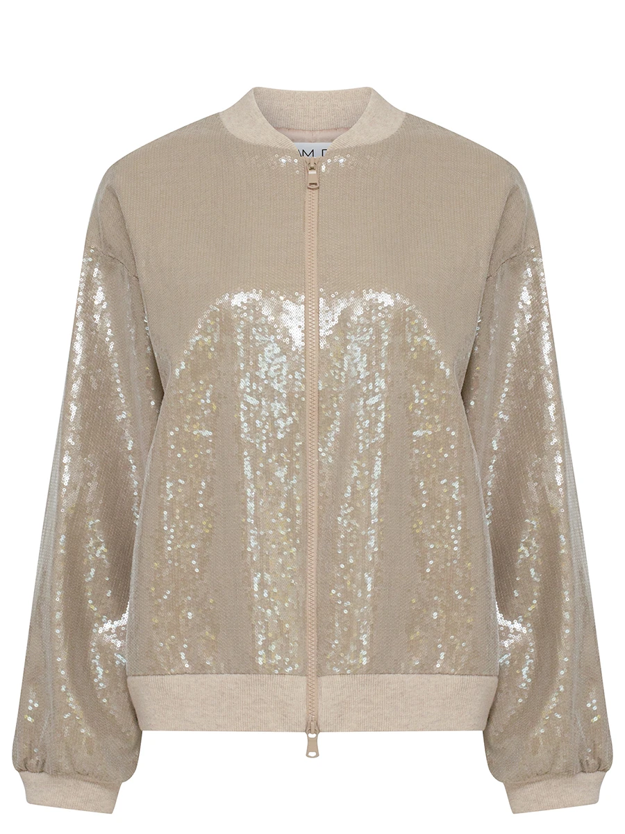 Бомбер с пайетками