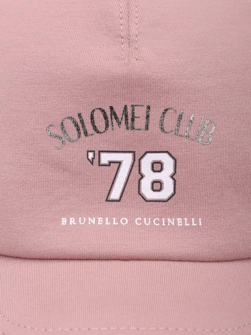 Бейсболка хлопковая BRUNELLO CUCINELLI