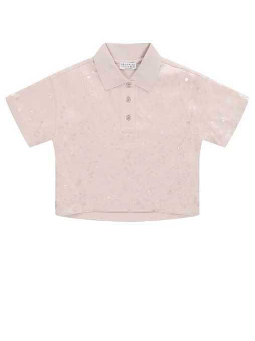 Поло хлопковое BRUNELLO CUCINELLI