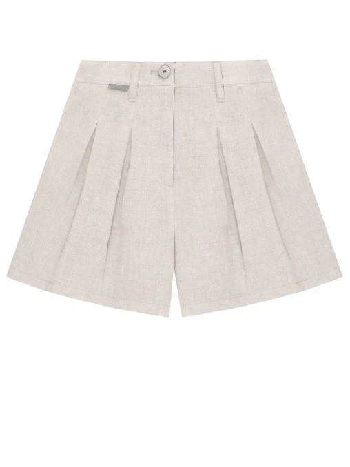 Шорты льняные BRUNELLO CUCINELLI