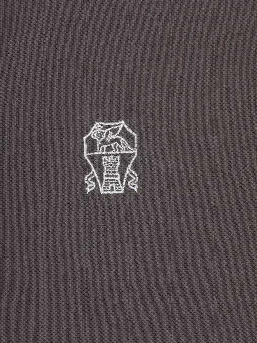 Поло хлопковое BRUNELLO CUCINELLI