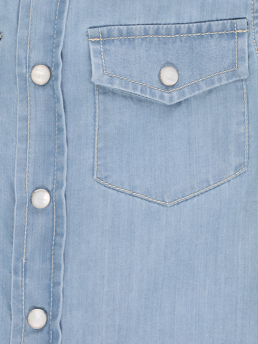 Рубашка джинсовая