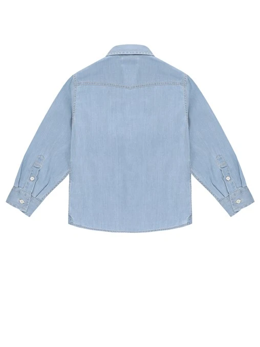 Рубашка джинсовая BRUNELLO CUCINELLI